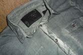 Camisa M de botão Limitis, Cinza, Original